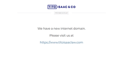 Desktop Screenshot of law-isaac.com